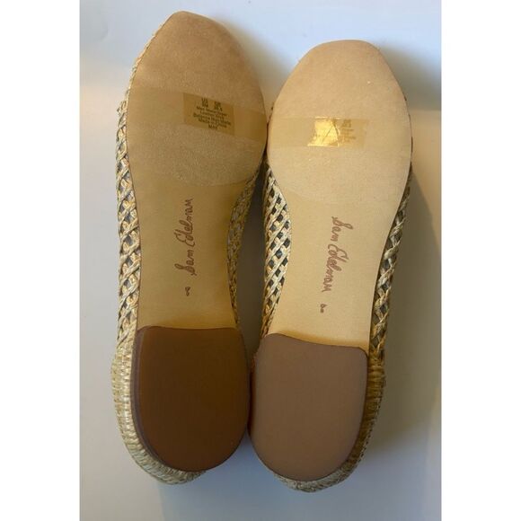 Sam Edelman May Ballet Flat in Dark Natural Weave Size 8 / New - Picture 7 of 7